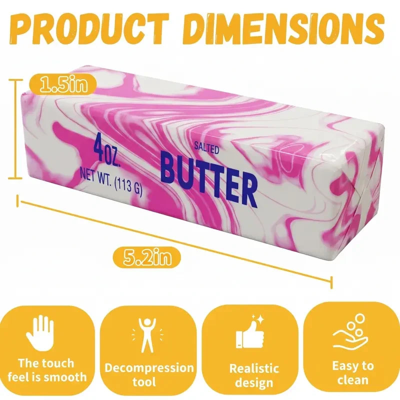 Butter Stick Squishy Toy
