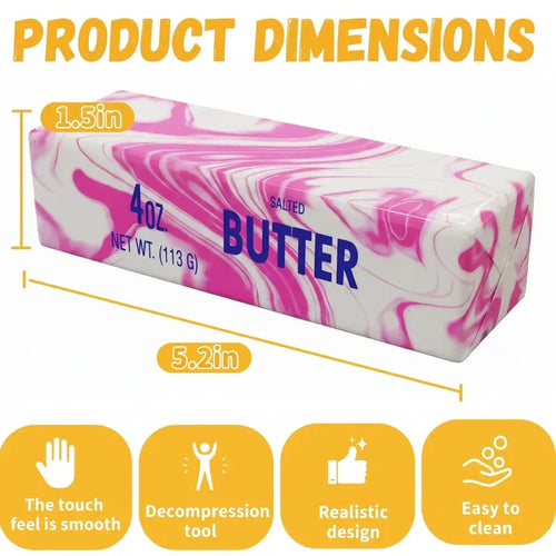 Butter Stick Squishy Toy
