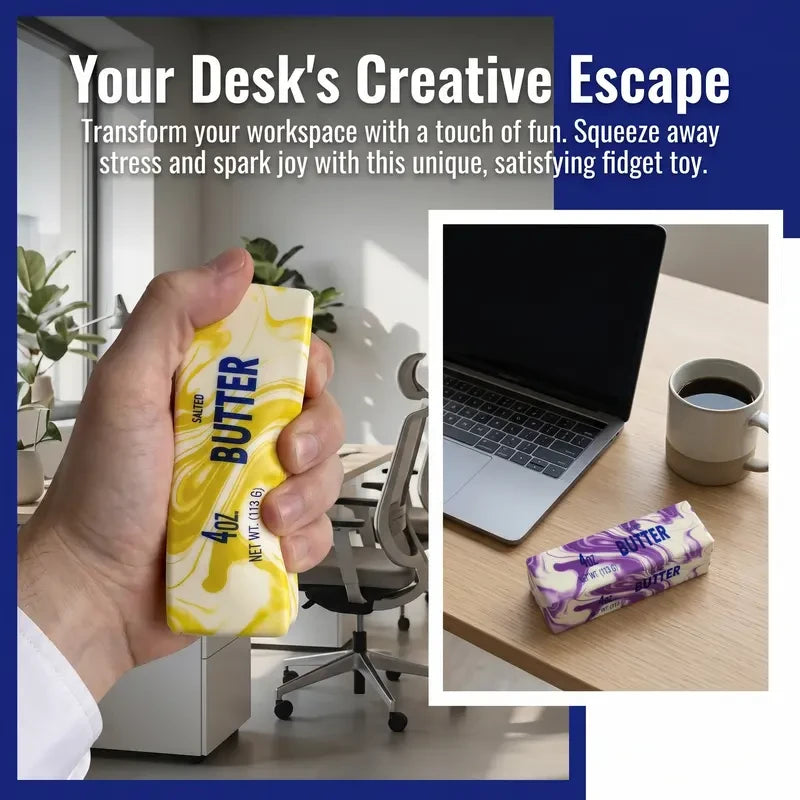 Butter Stick Squishy Toy